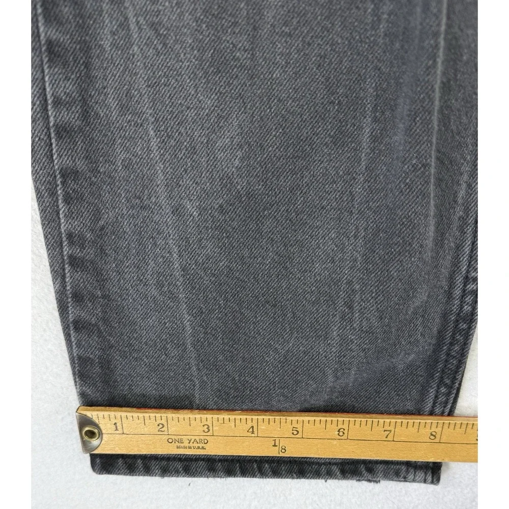 Levi Silvertab Black Jeans Women's Sz 28x31‎ Distressed Skateboard Grunge Baggy